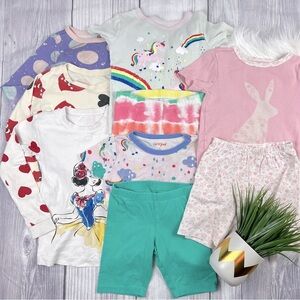 Cat & Jack Gymboree! Mismatch 6T Girl Pajama Assorted Bundle